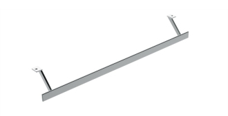 PURA čelní držák ručníků 102cm, chrom PAPRD102