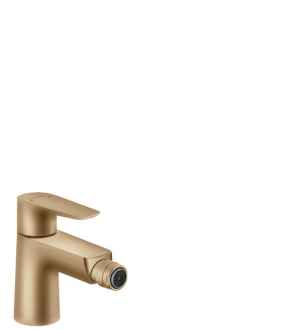 Bidetová baterie Hansgrohe Talis E s výpustí kartáčovaný bronz 71720140