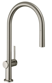 Dřezová baterie Hansgrohe Talis s vytahovací sprškou vzhled nerezu 72802800