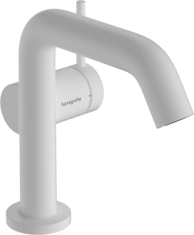 Umyvadlová baterie Hansgrohe Tecturis S s clic-clacem matná bílá 73320700