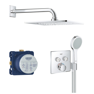 Sprchový systém Grohe Grohtherm SmartControl pod omítku včetně podomítkového tělesa chrom 34742000