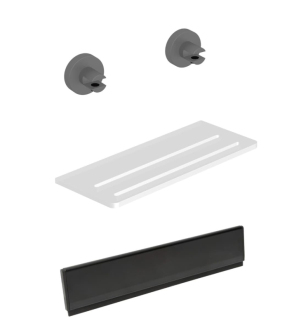 Set polička + stěrka X-way SATDBXW13GM