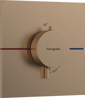 Sprchová baterie Hansgrohe ShowerSelect Comfort E bez podomítkového tělesa kartáčovaný bronz 15574140