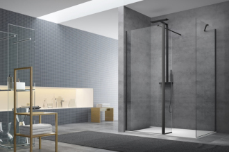 Walk-in pouze sklo), Easy clean SATBWI14090PRCROZC